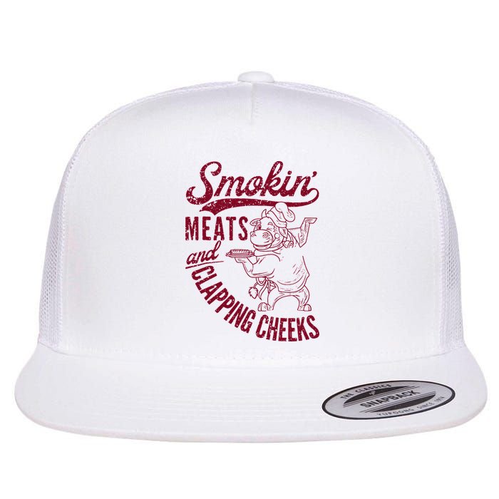 Smoking Meats And Clapping Cheeks Flatbill Hat