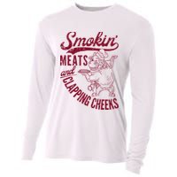 Smoking Meats And Clapping Cheeks Cooling Performance Long Sleeve Crew