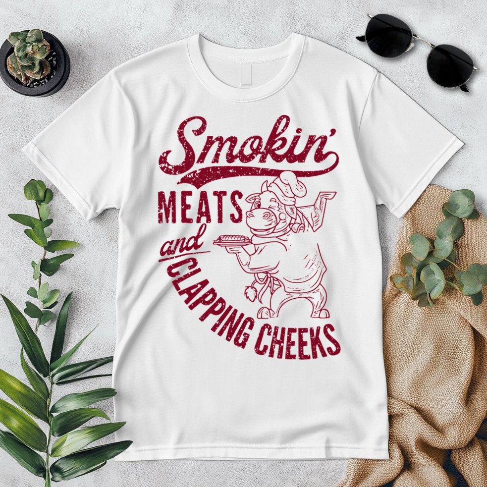 Smoking Meats And Clapping Cheeks Premium T-Shirt