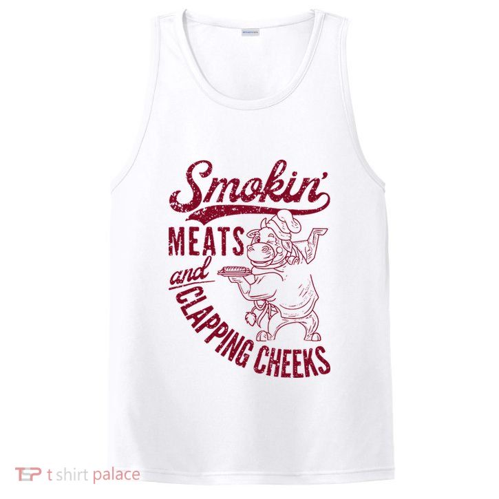 Smoking Meats And Clapping Cheeks PosiCharge Competitor Tank