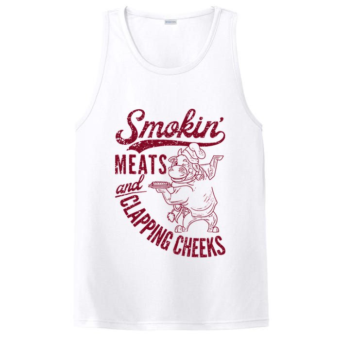 Smoking Meats And Clapping Cheeks PosiCharge Competitor Tank