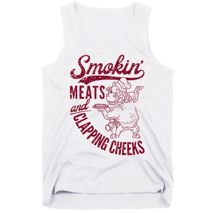 Smoking Meats And Clapping Cheeks Tank Top