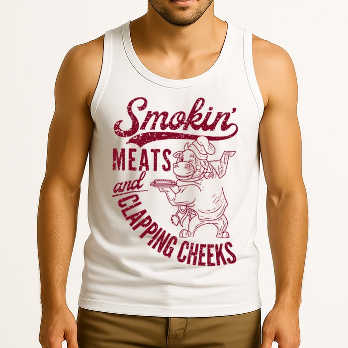 Smoking Meats And Clapping Cheeks Tank Top