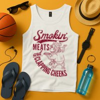 Smoking Meats And Clapping Cheeks Tank Top