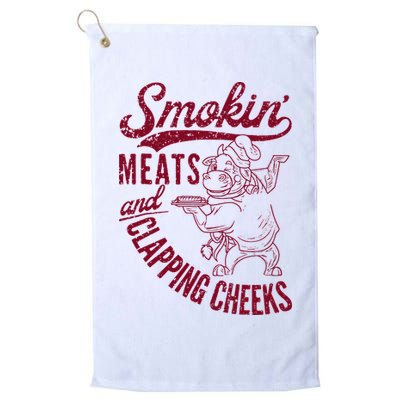 Smoking Meats And Clapping Cheeks Golf Towel