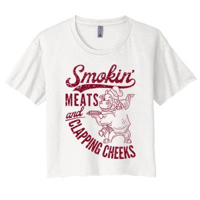 Smoking Meats And Clapping Cheeks Crop Top