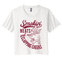 Smoking Meats And Clapping Cheeks Crop Top