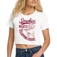 Smoking Meats And Clapping Cheeks Crop Top