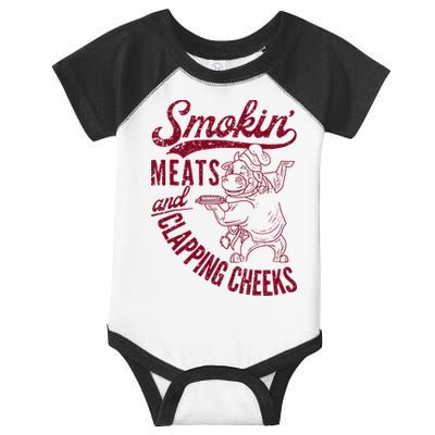 Smoking Meats And Clapping Cheeks Infant Baby Jersey Bodysuit