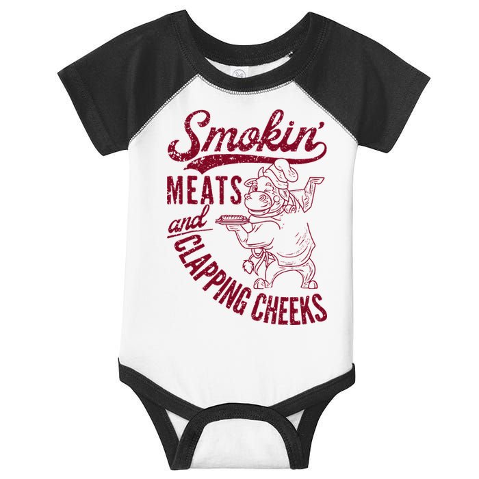 Smoking Meats And Clapping Cheeks Infant Baby Jersey Bodysuit