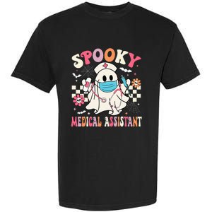 Spooky Medical Assistant Cute Halloween Med Assistant Garment-Dyed Heavyweight T-Shirt