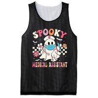 Spooky Medical Assistant Cute Halloween Med Assistant Mesh Reversible Basketball Jersey Tank