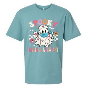 Spooky Medical Assistant Cute Halloween Med Assistant Sueded Cloud Jersey T-Shirt