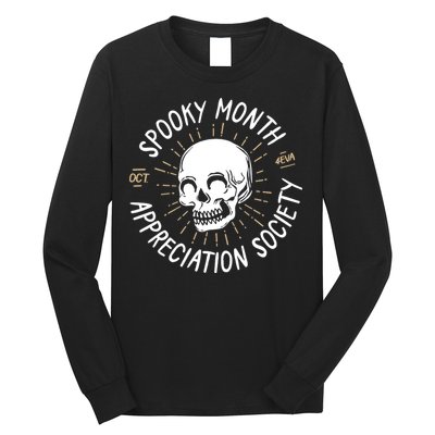 Spooky Month Appreciation Society Long Sleeve Shirt