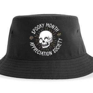 Spooky Month Appreciation Society Sustainable Bucket Hat