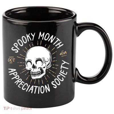 Spooky Month Appreciation Society 11oz C Handle Ceramic Mug