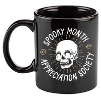 Spooky Month Appreciation Society 11oz C Handle Ceramic Mug