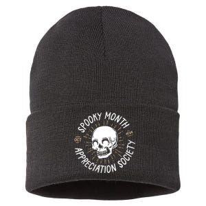 Spooky Month Appreciation Society Sustainable Knit Beanie