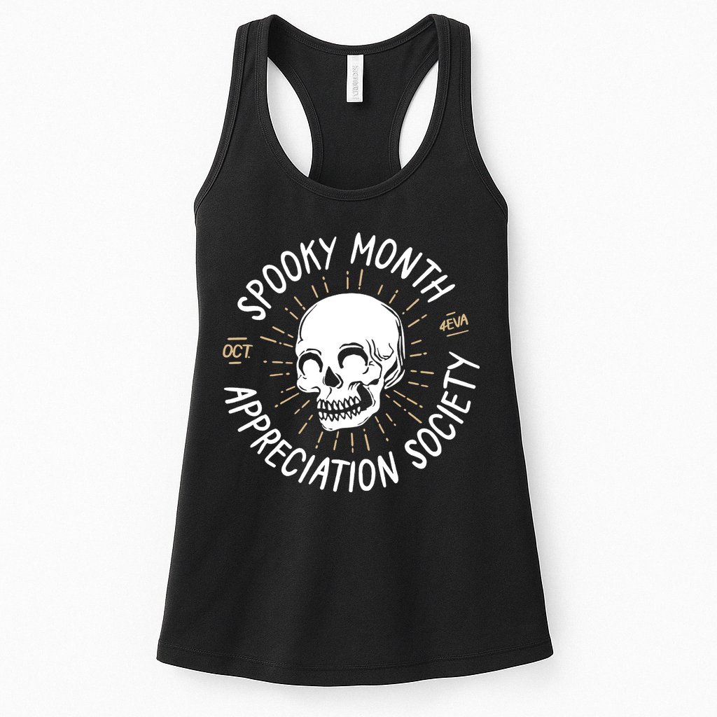 Spooky Month Appreciation Society Womens Tank Top