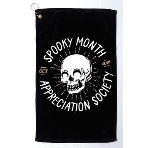 Spooky Month Appreciation Society Platinum Collection Golf Towel