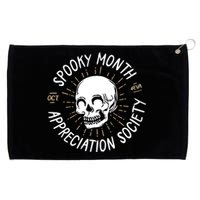 Spooky Month Appreciation Society Grommeted Golf Towel