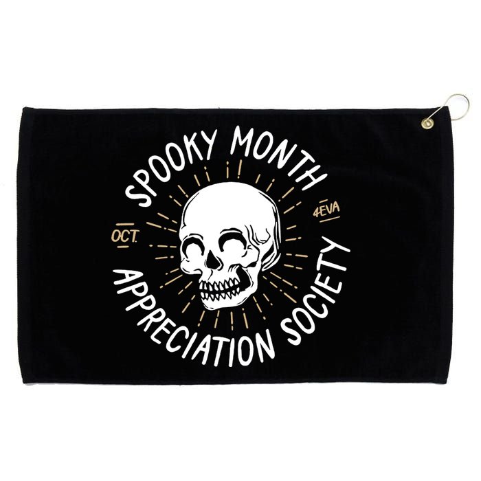 Spooky Month Appreciation Society Grommeted Golf Towel