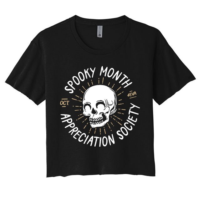 Spooky Month Appreciation Society Crop Top