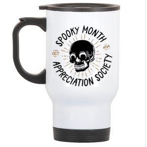 Spooky Month Appreciation Society Stainless Steel Travel Mug