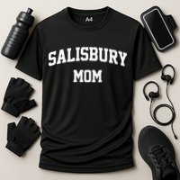 Salisbury Mom Arch College University Font Cooling Performance Crew T-Shirt
