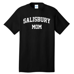 Salisbury Mom Arch College University Font Tall T-Shirt