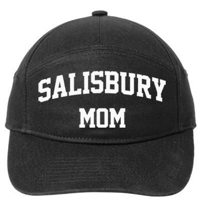 Salisbury Mom Arch College University Font 7-Panel Snapback Hat