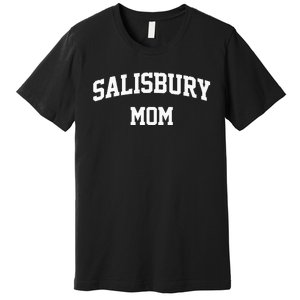 Salisbury Mom Arch College University Font Premium T-Shirt