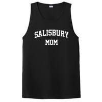 Salisbury Mom Arch College University Font PosiCharge Competitor Tank