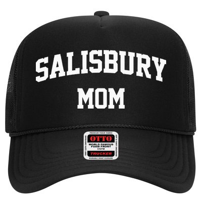 Salisbury Mom Arch College University Font Trucker Hat