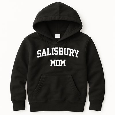 Salisbury Mom Arch College University Font Kids Hoodie