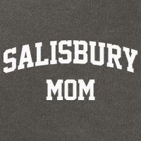 Salisbury Mom Arch College University Font Cotton Canvas Backpack