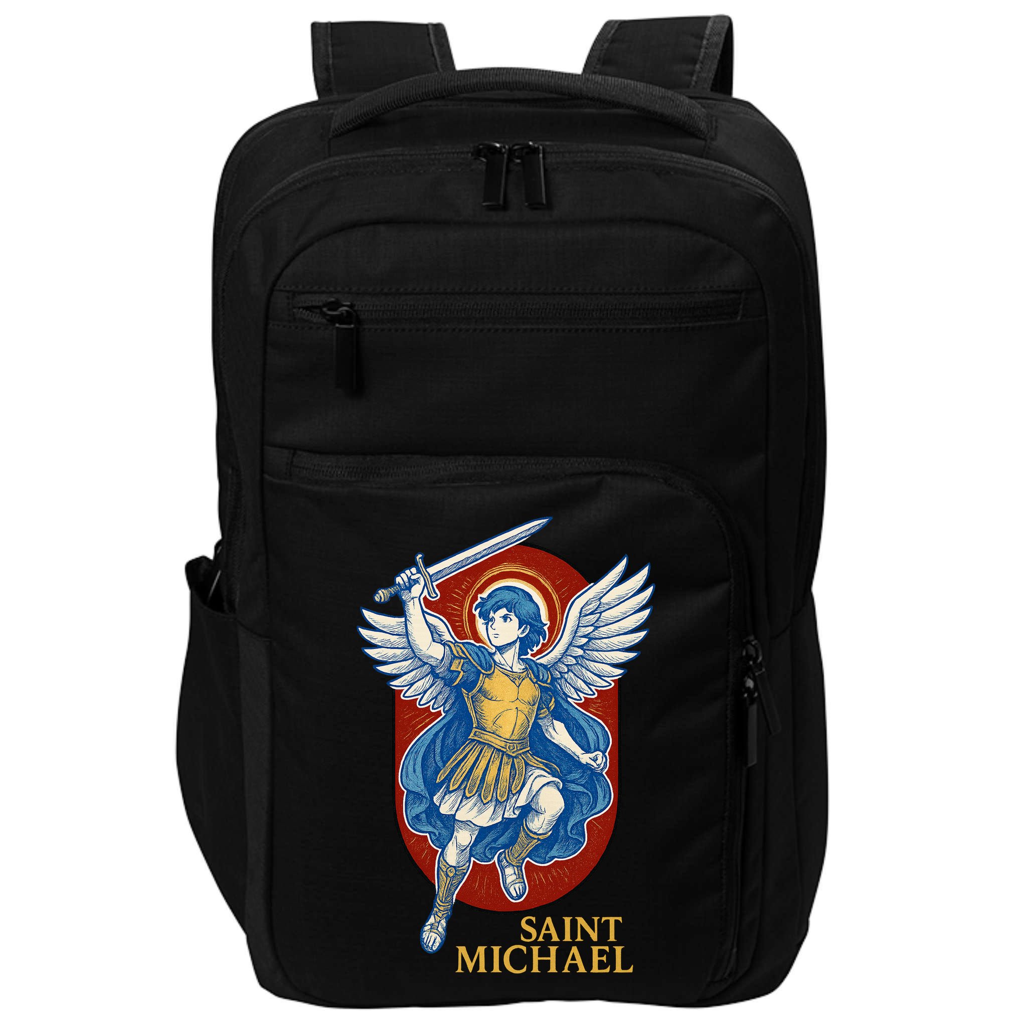 Saint Michael Anime Impact Tech Backpack