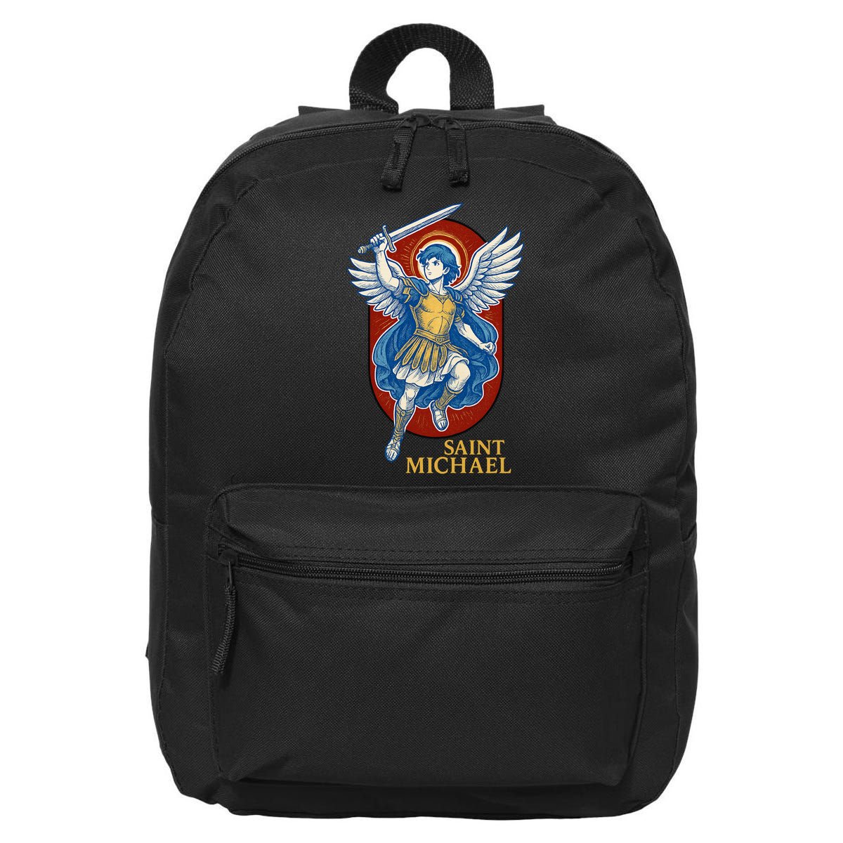 Saint Michael Anime 16 in Basic Backpack