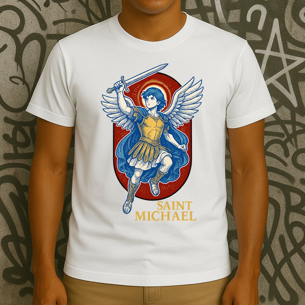 Saint Michael Anime T-Shirt