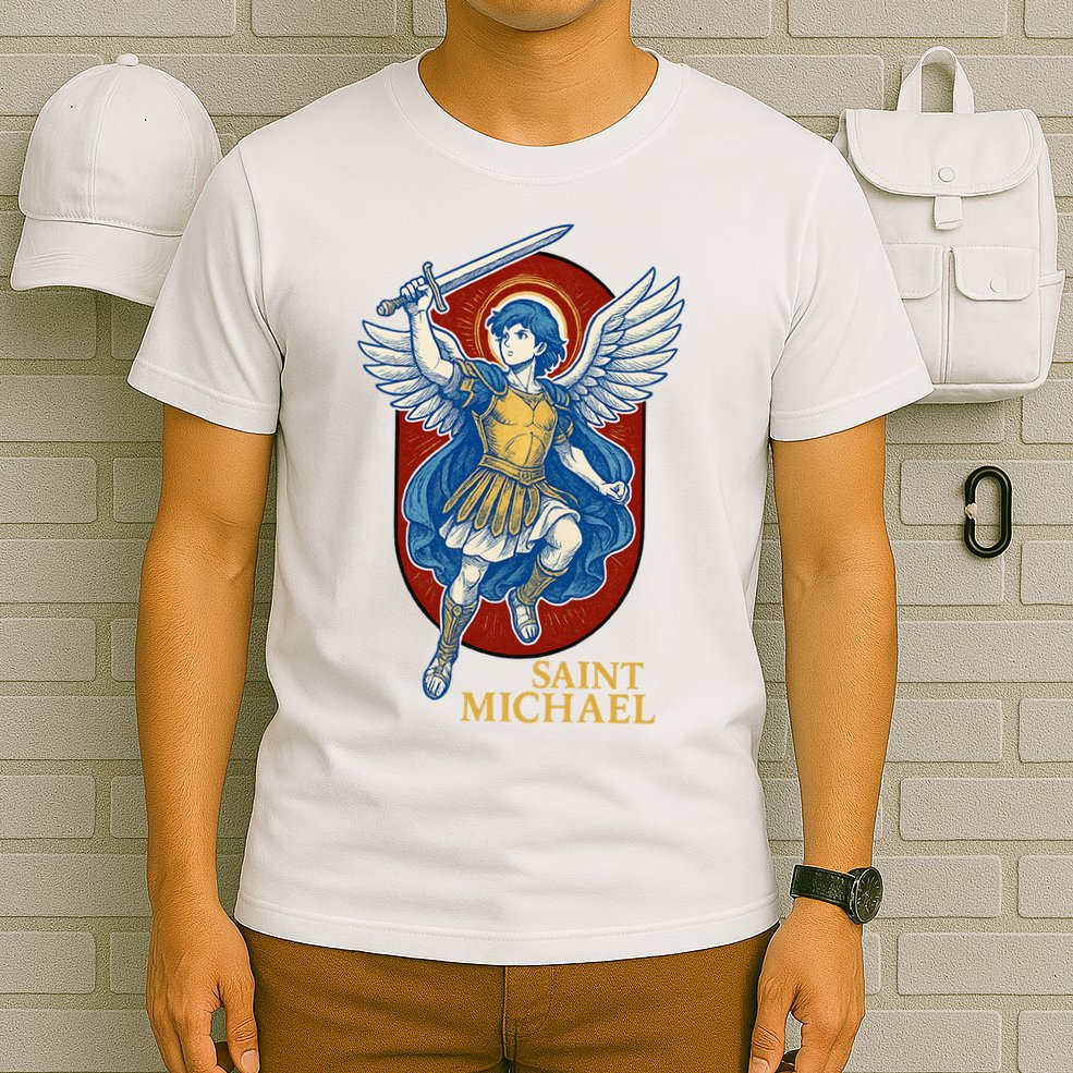 Saint Michael Anime T-Shirt
