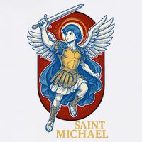 Saint Michael Anime T-Shirt