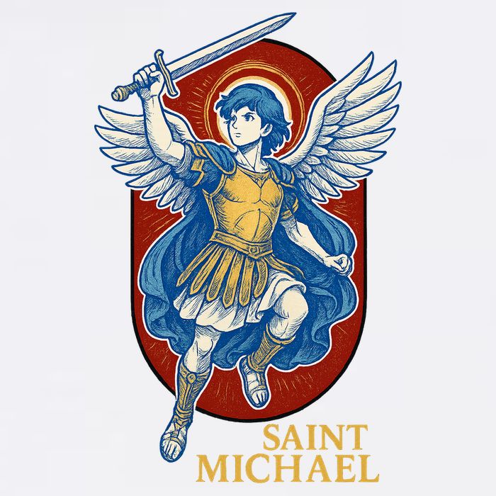 Saint Michael Anime T-Shirt
