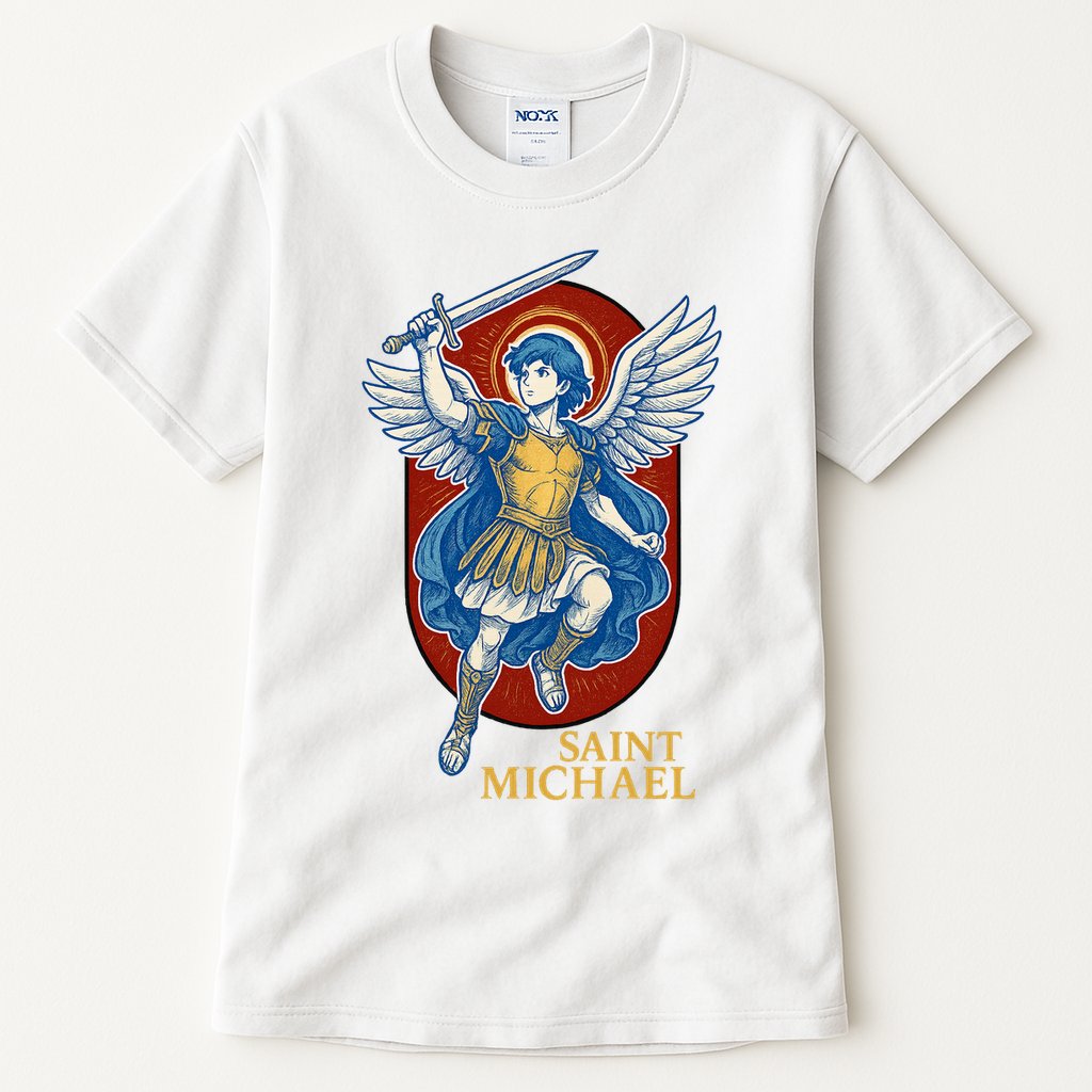 Saint Michael Anime Tall T-Shirt
