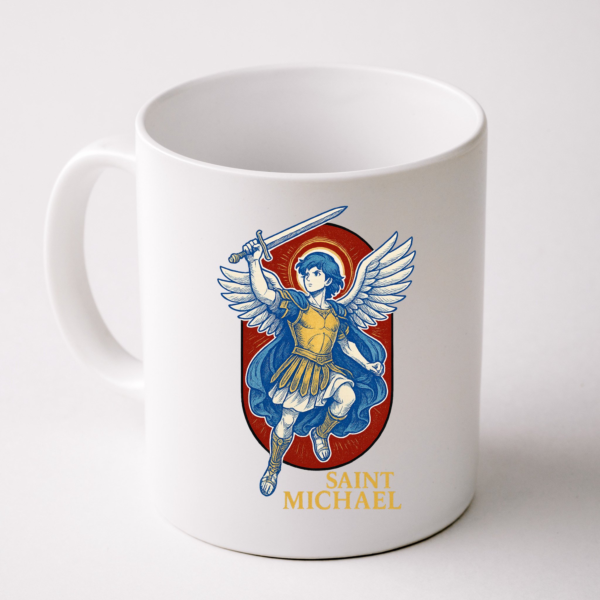 Saint Michael Anime Mug