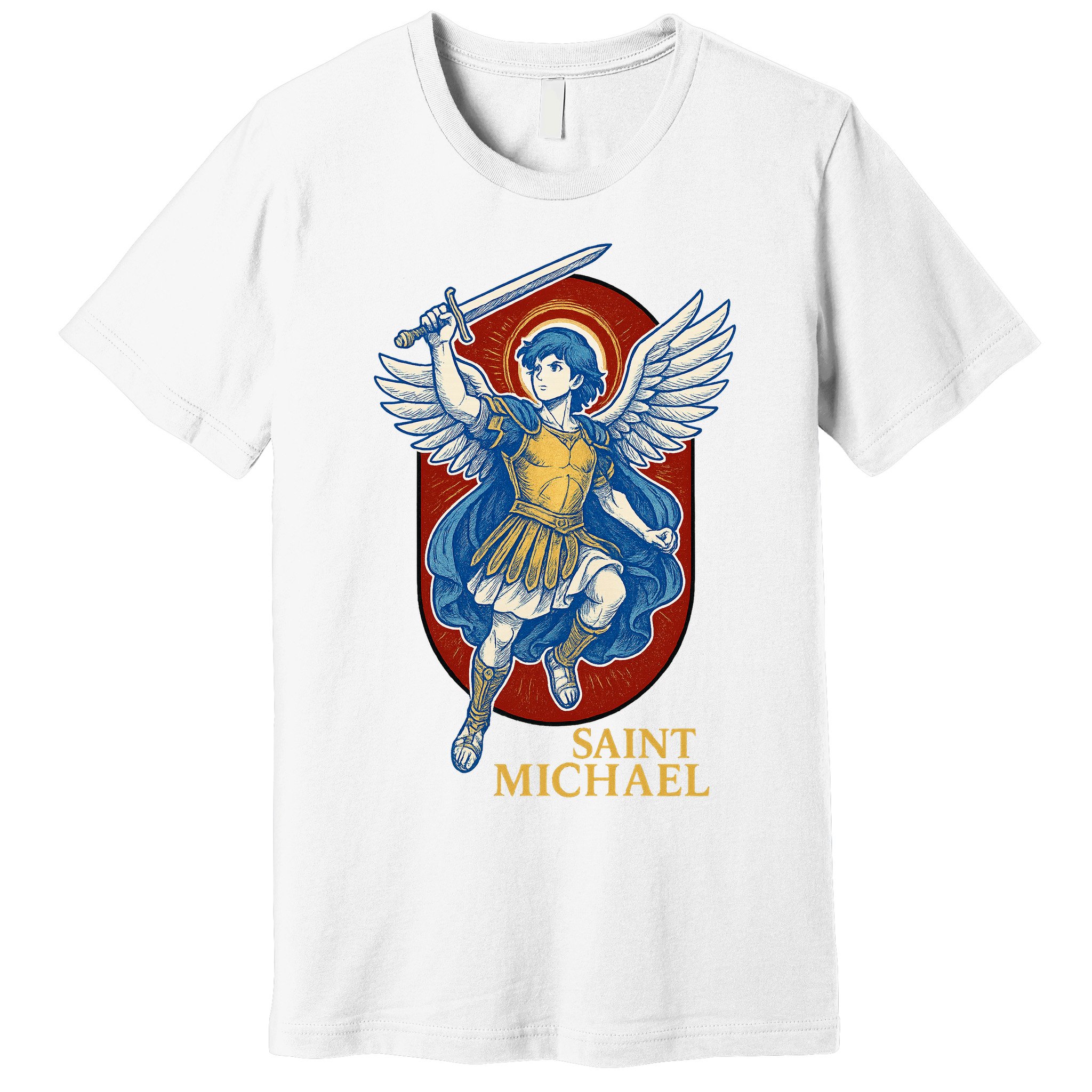 Saint Michael Anime Premium T-Shirt