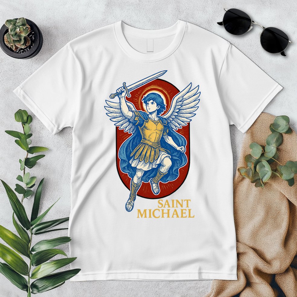 Saint Michael Anime Premium T-Shirt