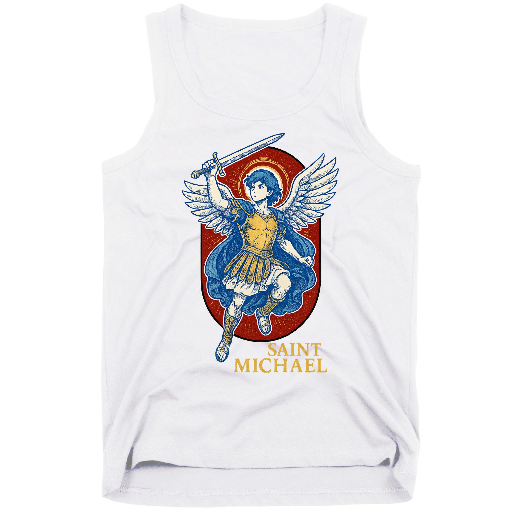 Saint Michael Anime Tank Top