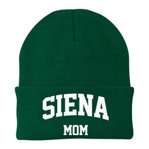 Siena Mom Arch College University Font Knit Cap Winter Beanie