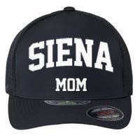 Siena Mom Arch College University Font Flexfit Unipanel Trucker Cap