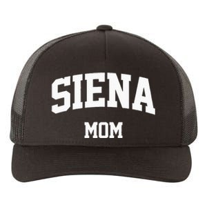 Siena Mom Arch College University Font Yupoong Adult 5-Panel Trucker Hat